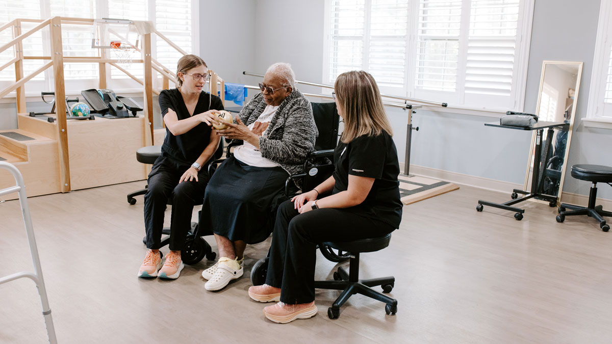 Therapy at The Green House Cottages of Southern Hills